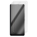 Комплект из 3-х защитных гибридных стекол Krutoff для INFINIX GT 10 Pro - фото 927510