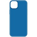 Чехол-накладка Krutoff Silicone Case для iPhone 15 Plus синий - фото 937810