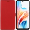 Чехол-книжка Krutoff Eco Book для OPPO A18/A38 4G красный - фото 957985