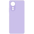 Чехол-накладка Krutoff Silicone Case для OPPO A58 4G лаванда - фото 963074