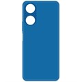 Чехол-накладка Krutoff Silicone Case для Honor X5 Plus синий - фото 965612