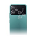 Стекло защитное гибридное МАТОВОЕ Krutoff для камеры Xiaomi Poco M6 Pro 5G (2шт.) - фото 965638